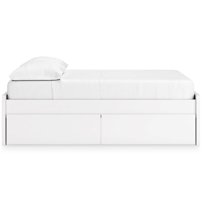 Signature Design by Ashley Onita EB9630B13 Full Platform Bed with 2 Side Storage - American Furniture of Slidell