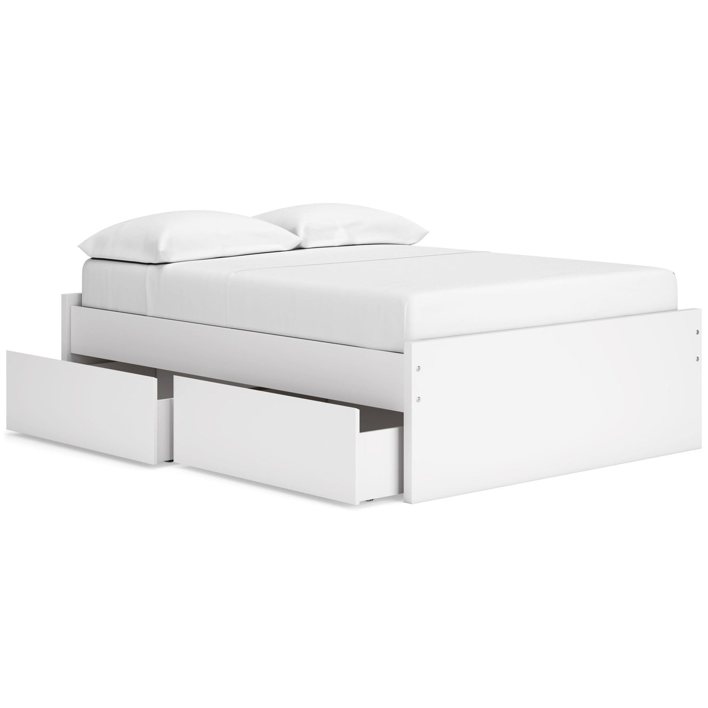 Signature Design by Ashley Onita EB9630B13 Full Platform Bed with 2 Side Storage - American Furniture of Slidell