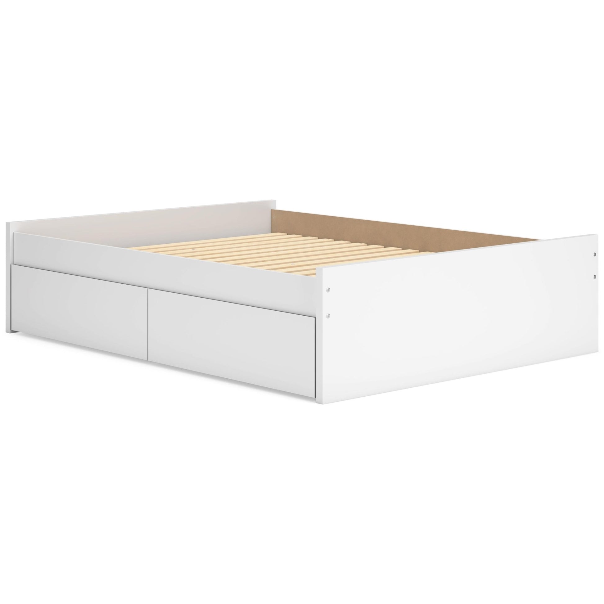 Signature Design by Ashley Onita EB9630B14 Queen Platform Bed with 2 Side Storage - American Furniture of Slidell