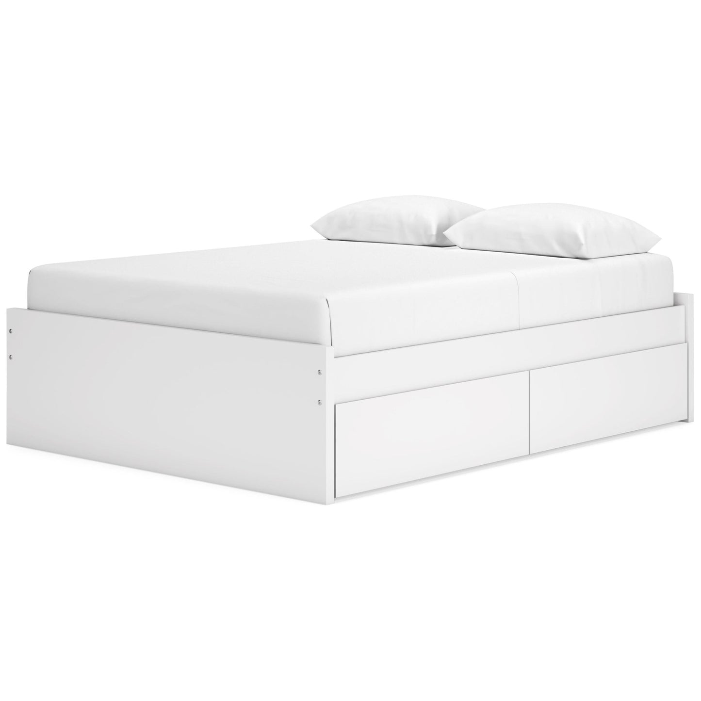 Signature Design by Ashley Onita EB9630B14 Queen Platform Bed with 2 Side Storage - American Furniture of Slidell