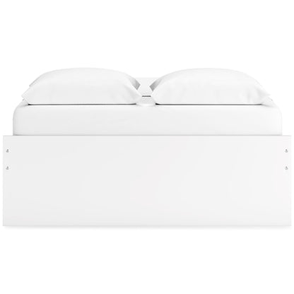 Signature Design by Ashley Onita EB9630B14 Queen Platform Bed with 2 Side Storage - American Furniture of Slidell