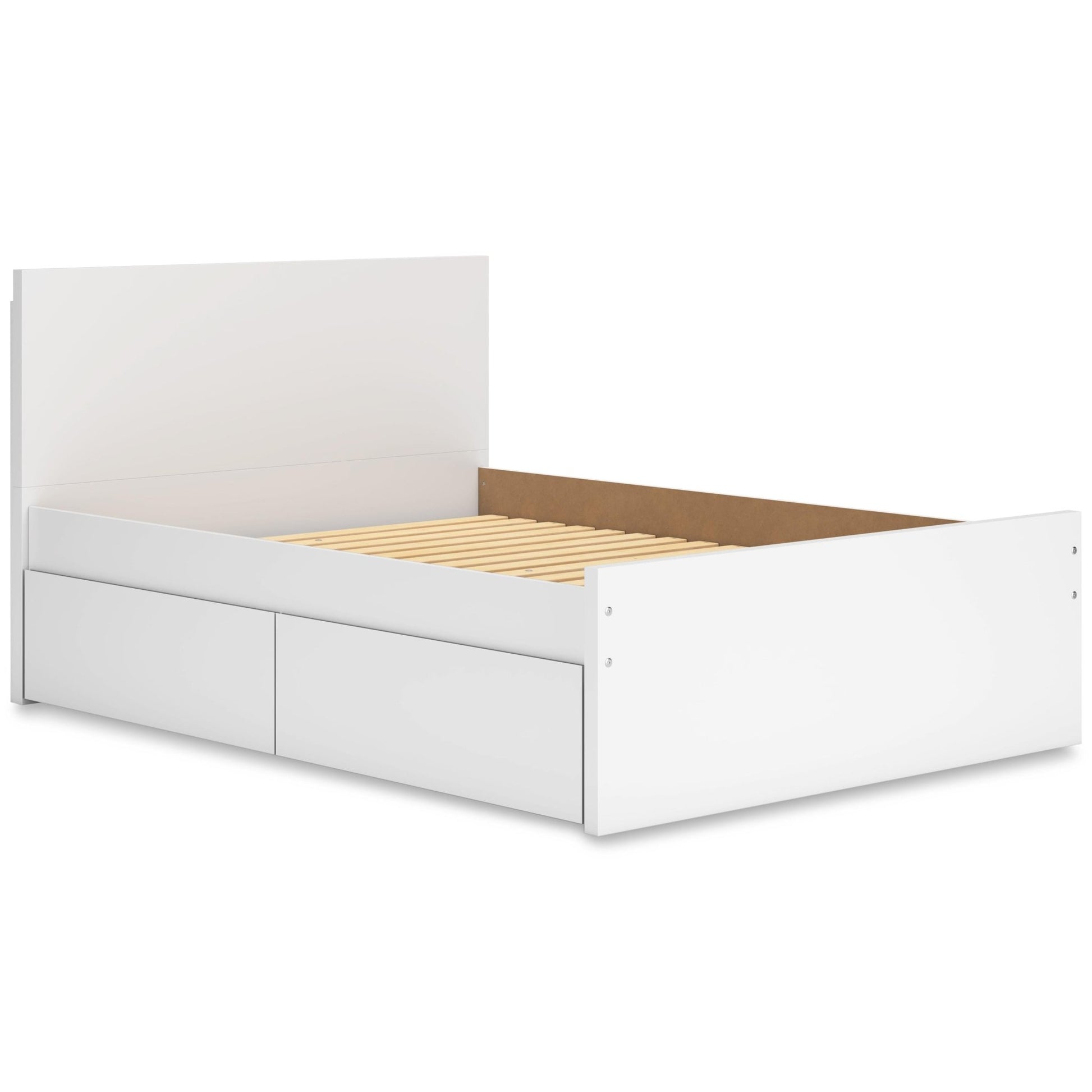 Signature Design by Ashley Onita EB9630B15 Full Panel Platform Bed with 2 Side Storage - American Furniture of Slidell
