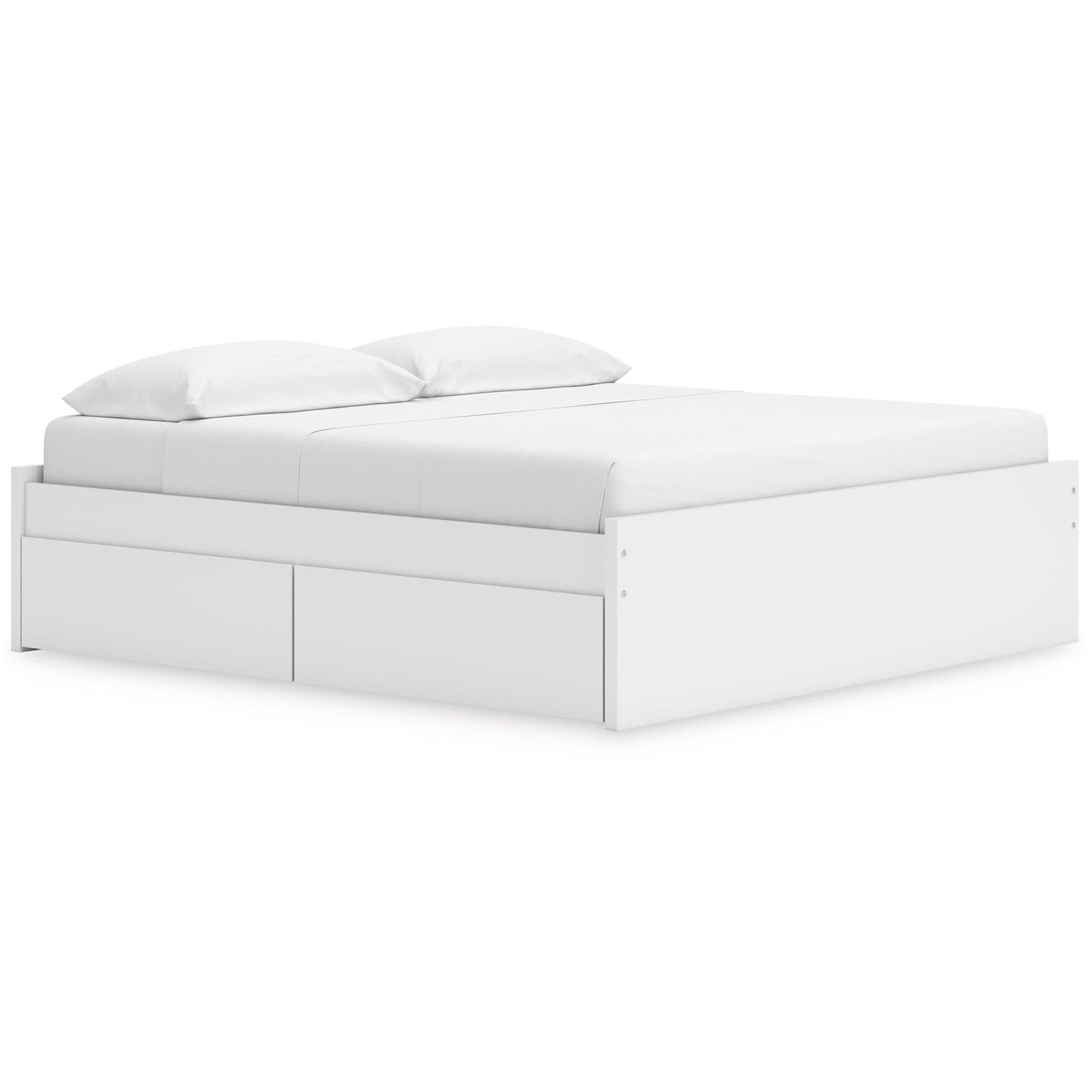 Signature Design by Ashley Onita EB9630B18 King Platform Bed with 2 Side Storage - American Furniture of Slidell