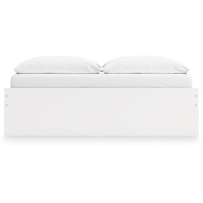 Signature Design by Ashley Onita EB9630B18 King Platform Bed with 2 Side Storage - American Furniture of Slidell