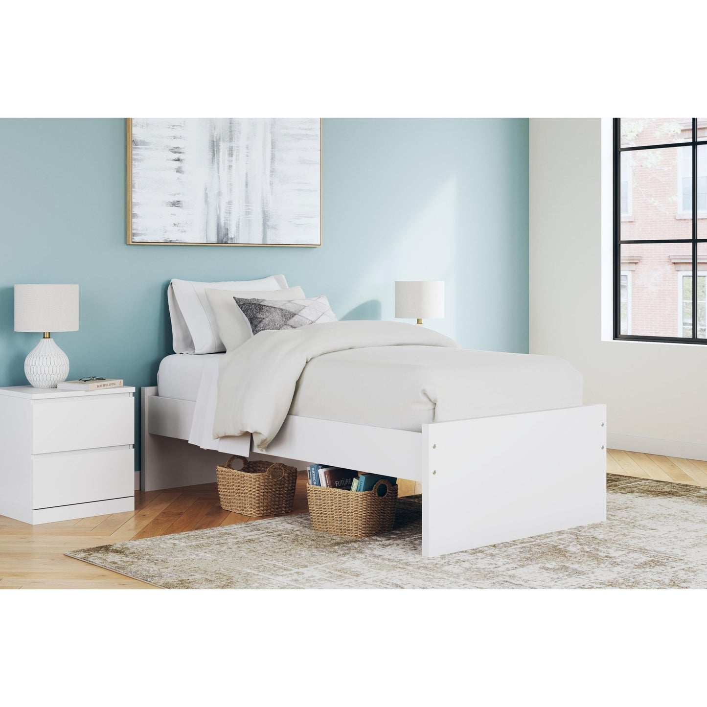 Signature Design by Ashley Onita EB9630B2 Twin Platform Bed - American Furniture of Slidell