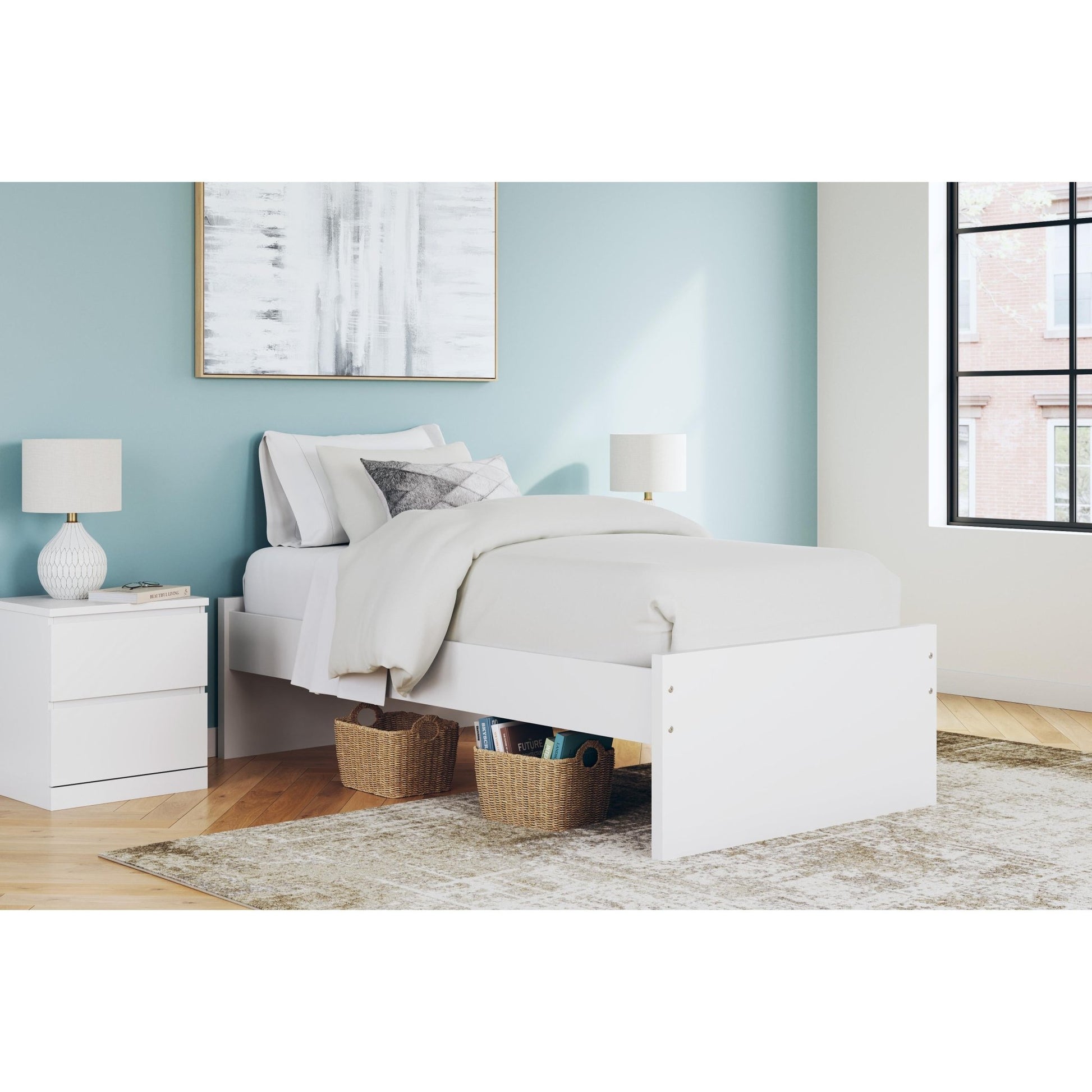 Signature Design by Ashley Onita EB9630B2 Twin Platform Bed - American Furniture of Slidell