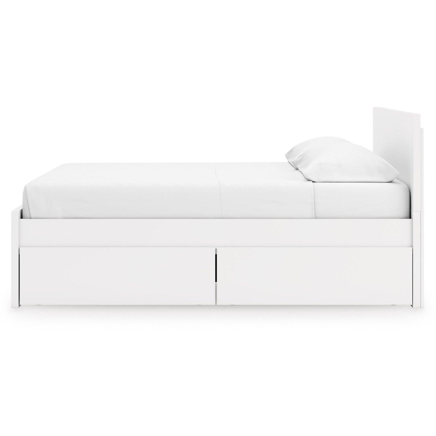 Signature Design by Ashley Onita EB9630B21 King Panel Platform Bed with 2 Side Storage - American Furniture of Slidell
