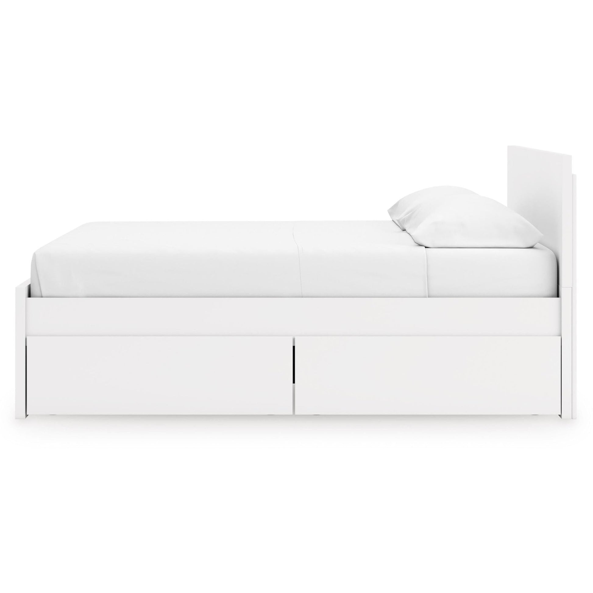 Signature Design by Ashley Onita EB9630B21 King Panel Platform Bed with 2 Side Storage - American Furniture of Slidell