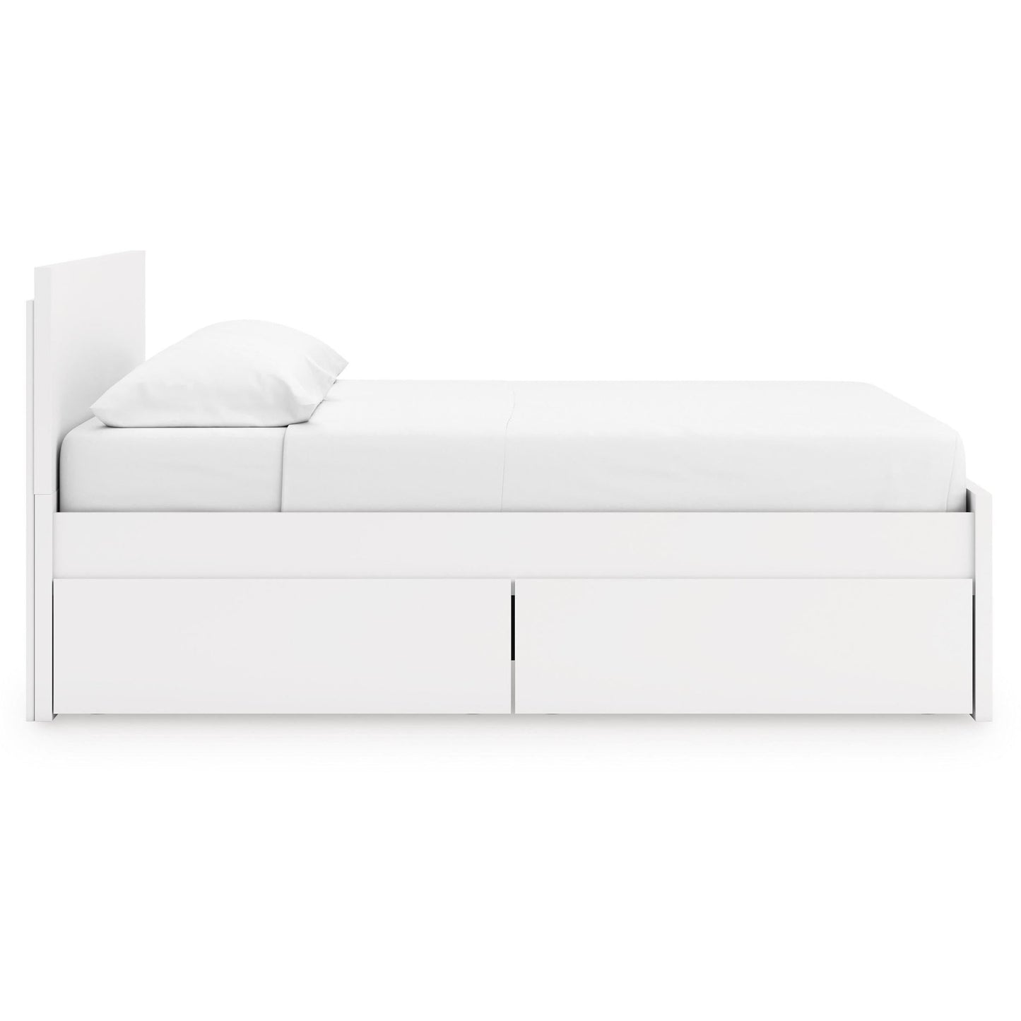 Signature Design by Ashley Onita EB9630B21 King Panel Platform Bed with 2 Side Storage - American Furniture of Slidell