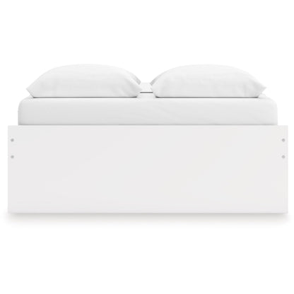 Signature Design by Ashley Onita EB9630B22 Queen Platform Bed with 1 Side Storage - American Furniture of Slidell
