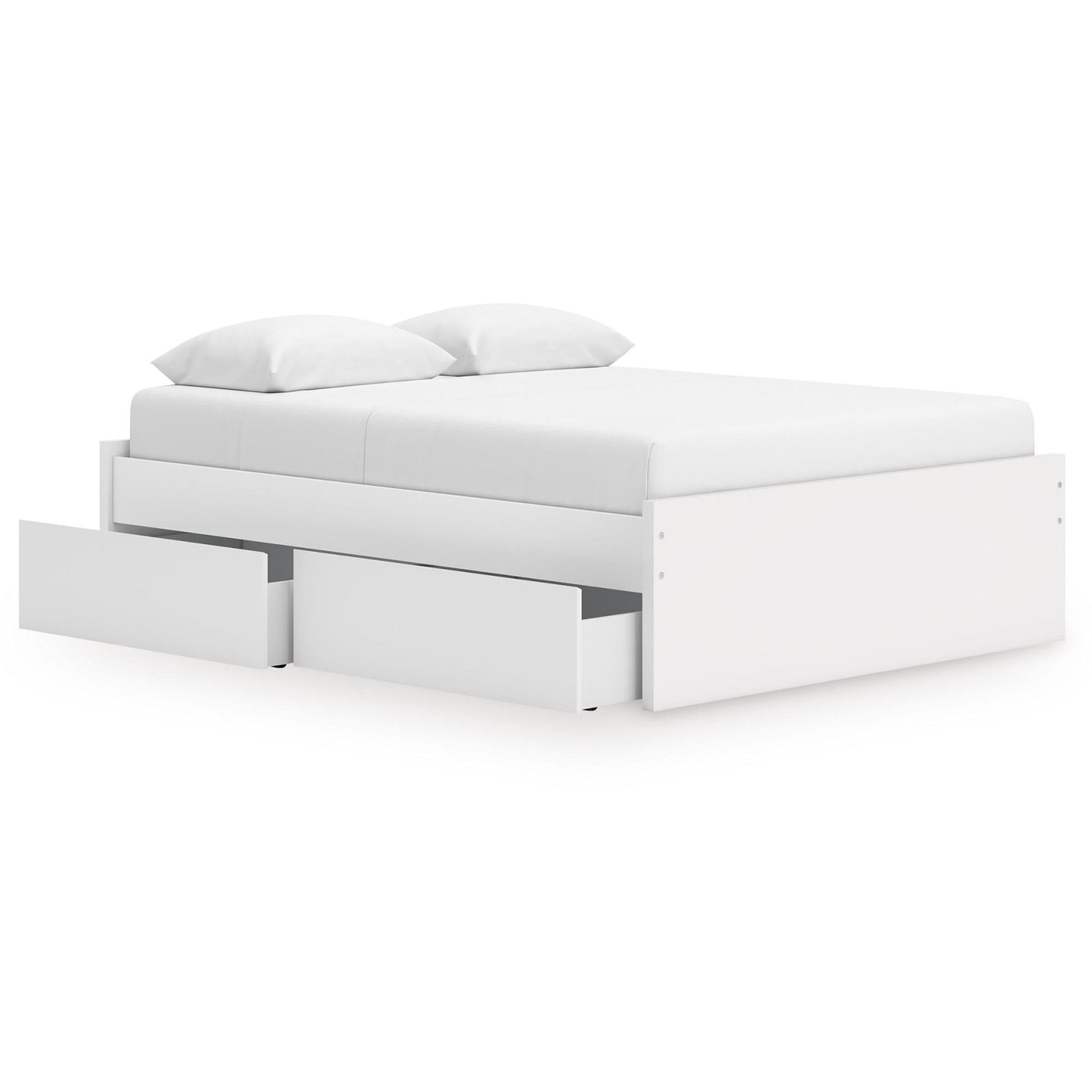 Signature Design by Ashley Onita EB9630B22 Queen Platform Bed with 1 Side Storage - American Furniture of Slidell