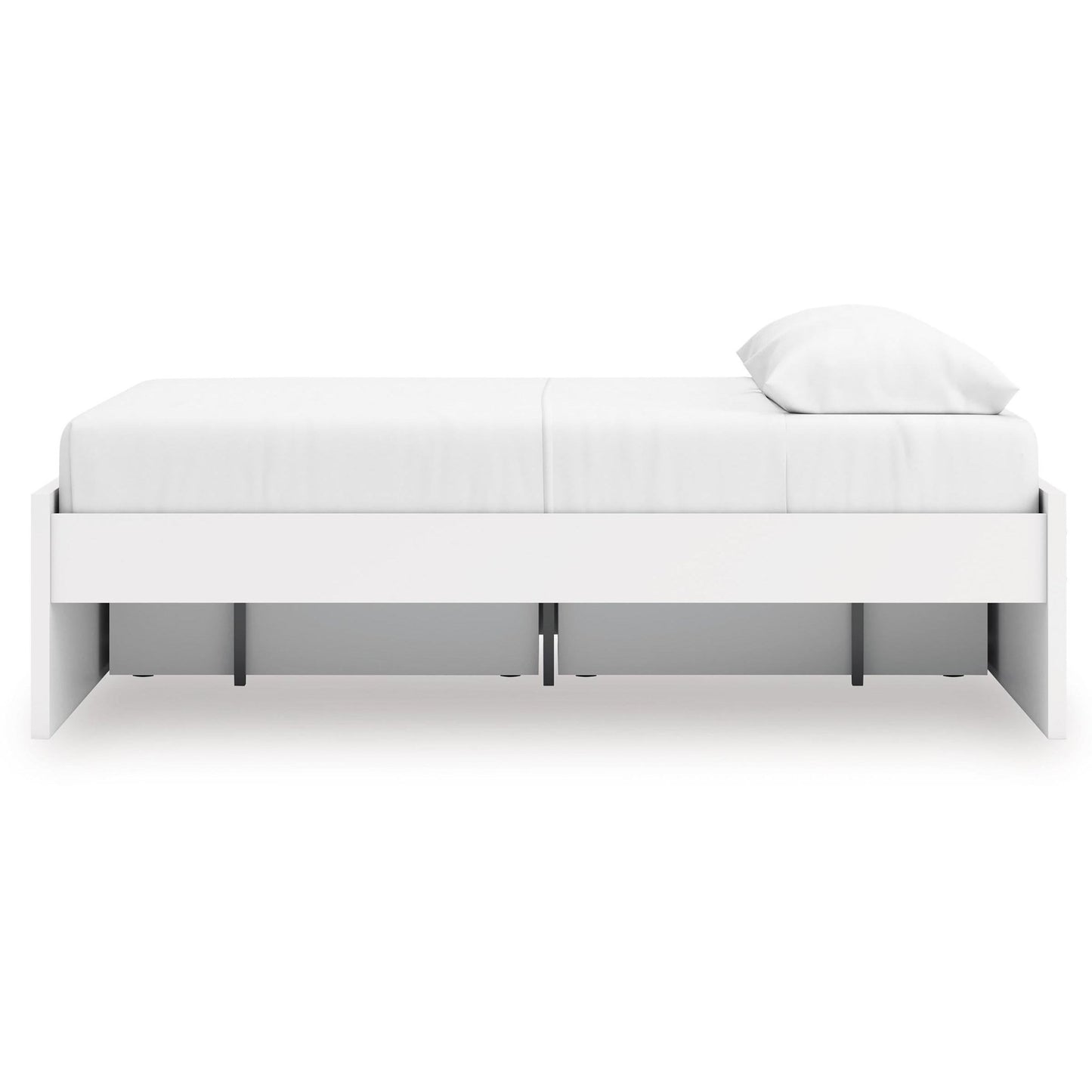 Signature Design by Ashley Onita EB9630B22 Queen Platform Bed with 1 Side Storage - American Furniture of Slidell