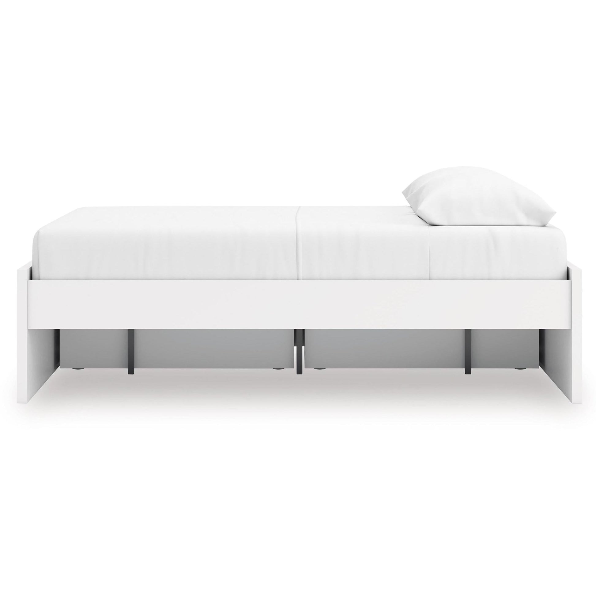 Signature Design by Ashley Onita EB9630B22 Queen Platform Bed with 1 Side Storage - American Furniture of Slidell
