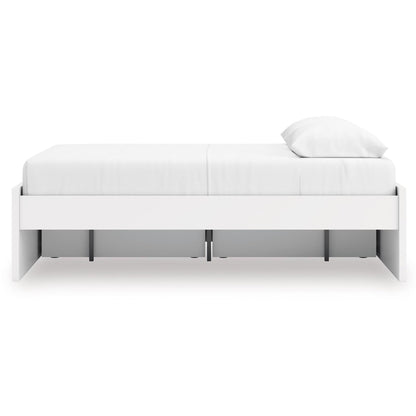 Signature Design by Ashley Onita EB9630B22 Queen Platform Bed with 1 Side Storage - American Furniture of Slidell