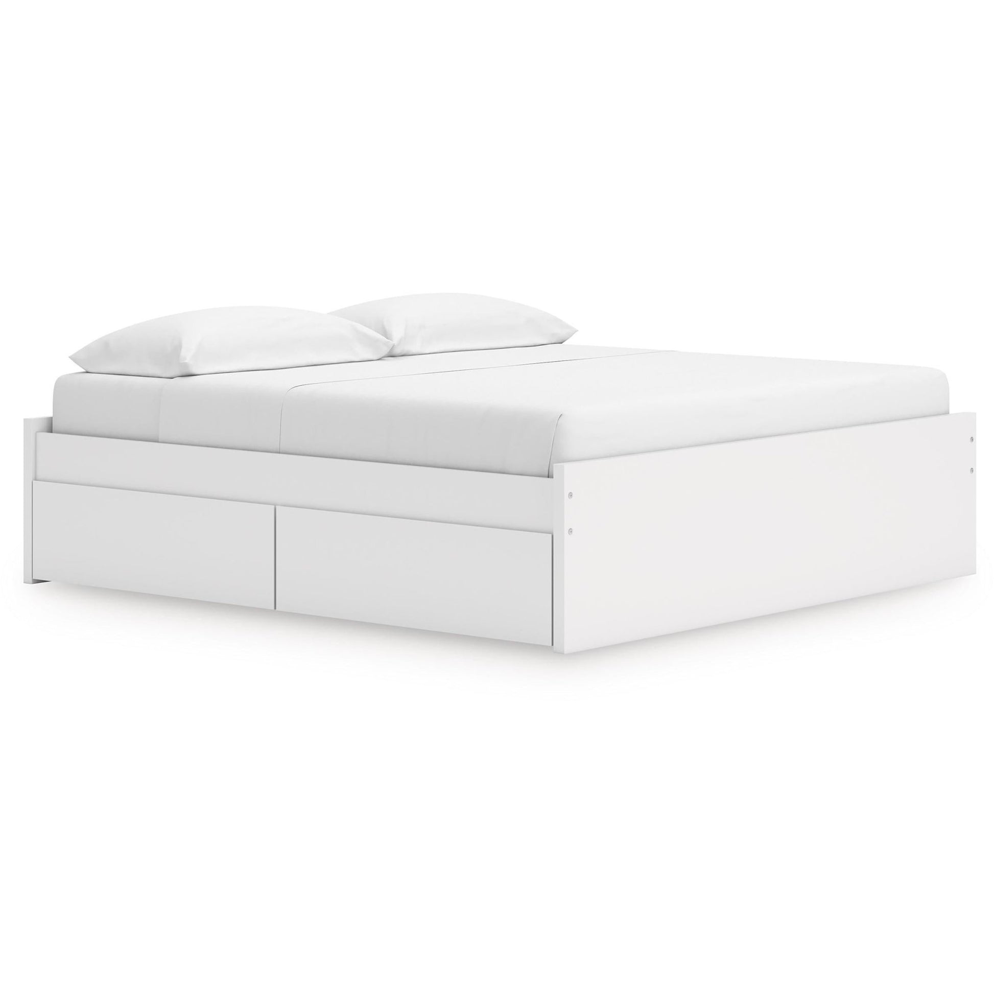 Signature Design by Ashley Onita EB9630B23 King Platform Bed with 1 Side Storage - American Furniture of Slidell