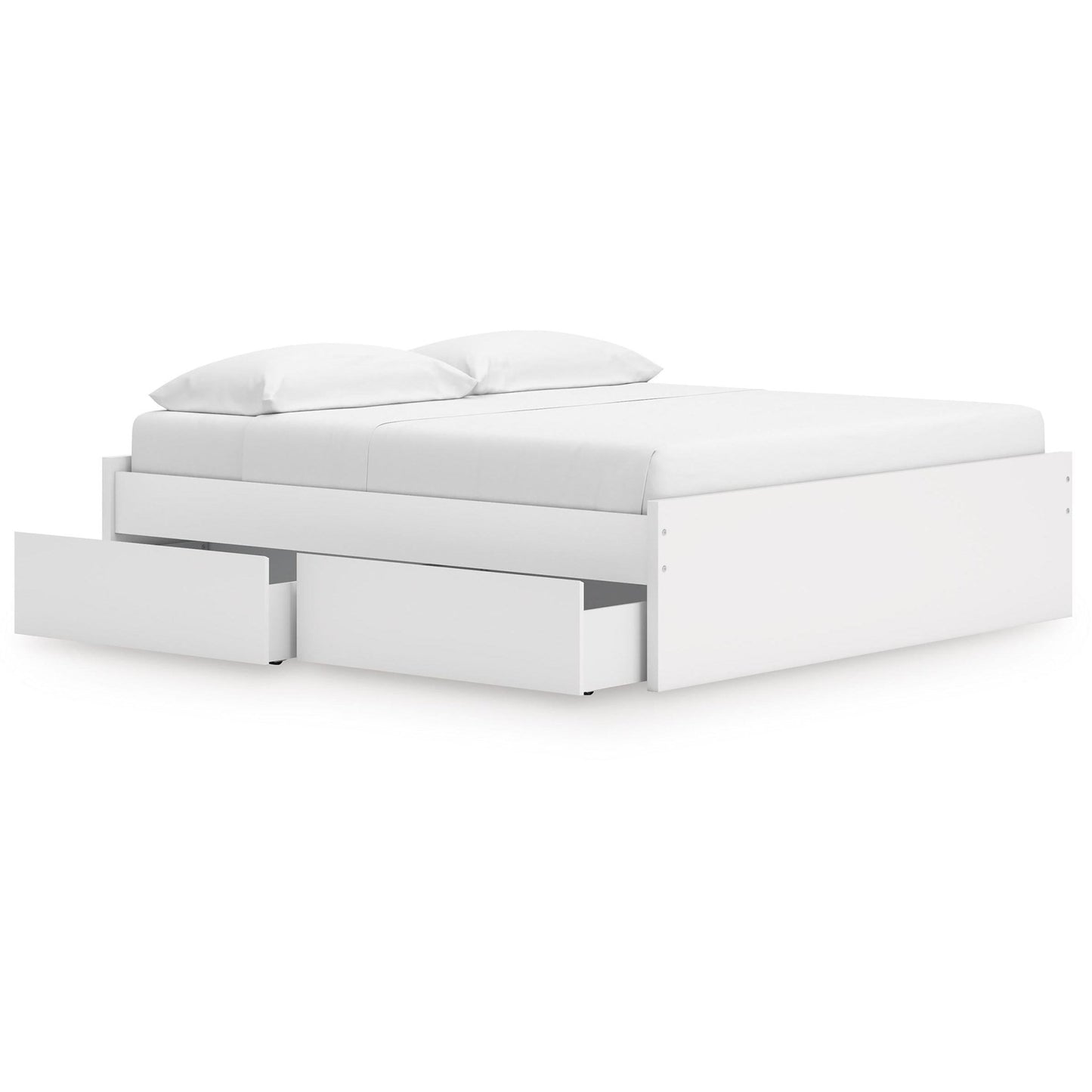 Signature Design by Ashley Onita EB9630B23 King Platform Bed with 1 Side Storage - American Furniture of Slidell