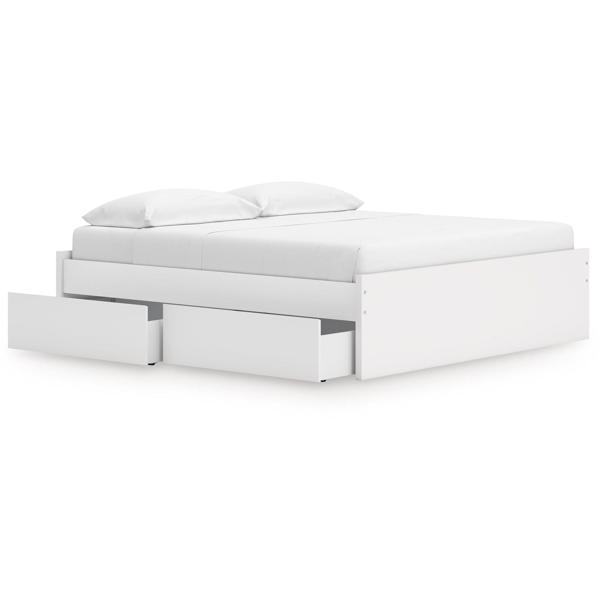 Signature Design by Ashley Onita EB9630B23 King Platform Bed with 1 Side Storage - American Furniture of Slidell