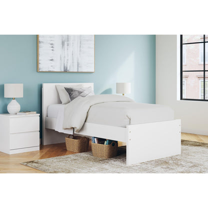 Signature Design by Ashley Onita EB9630B5 Twin Panel Platform Bed - American Furniture of Slidell