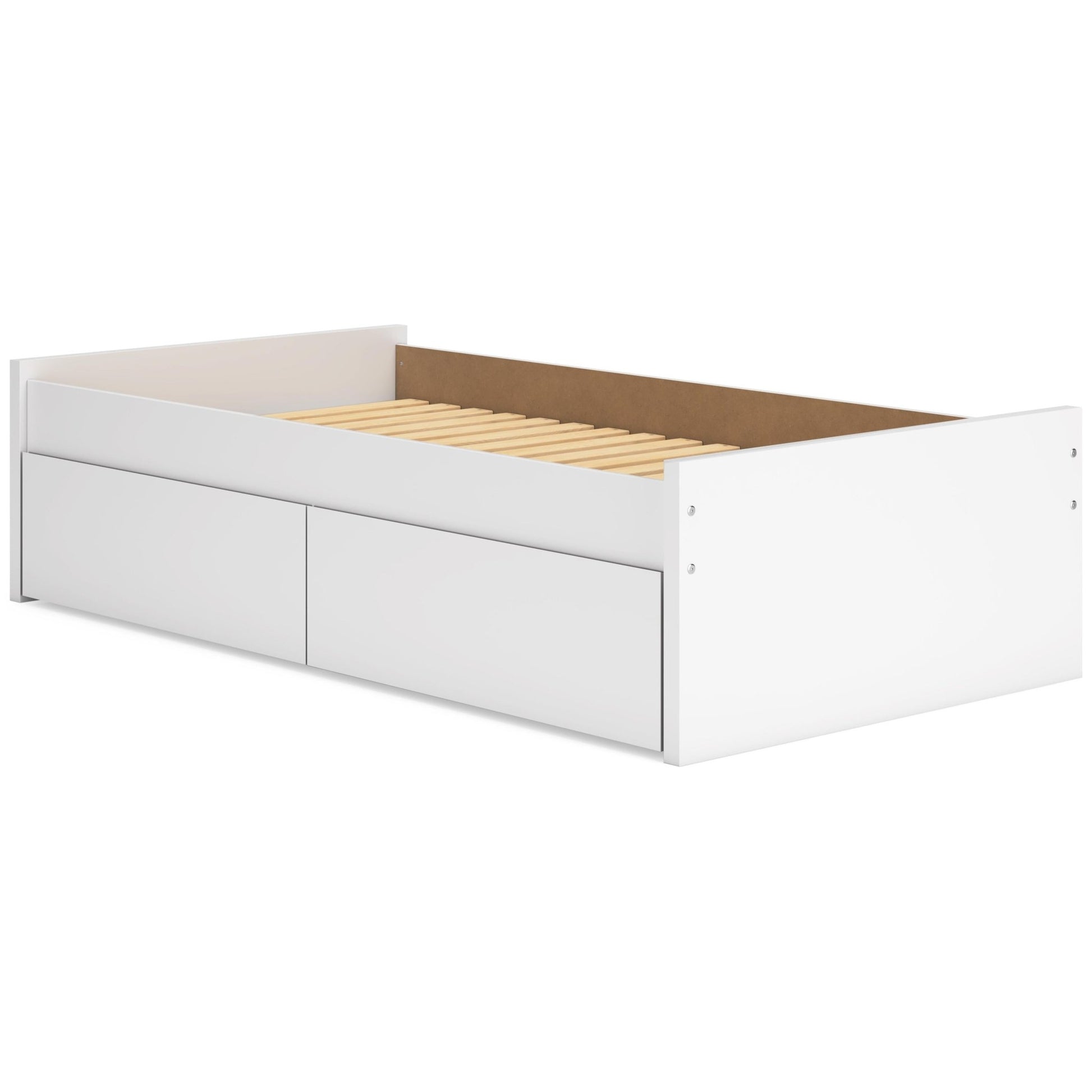 Signature Design by Ashley Onita EB9630B6 Twin Platform Bed with 1 Side Storage - American Furniture of Slidell