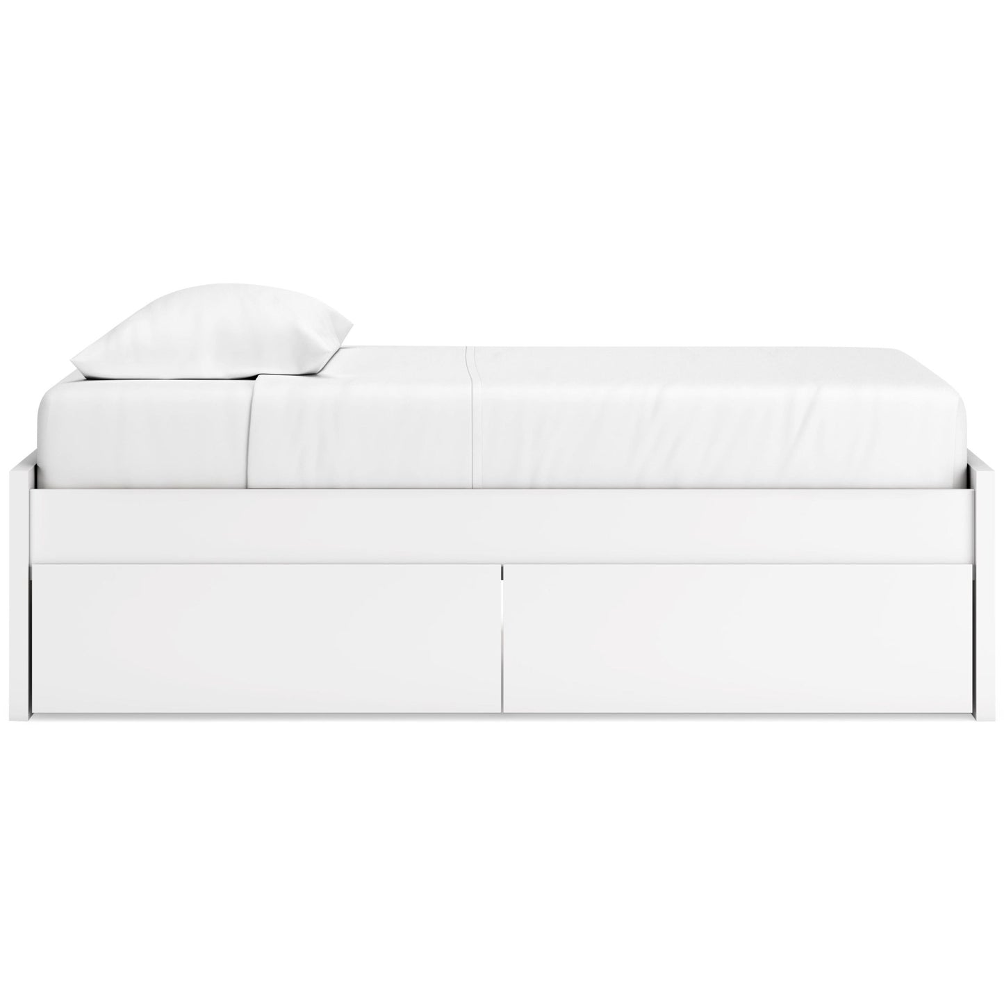 Signature Design by Ashley Onita EB9630B6 Twin Platform Bed with 1 Side Storage - American Furniture of Slidell