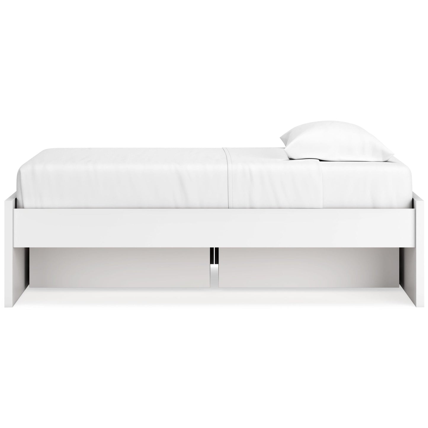 Signature Design by Ashley Onita EB9630B6 Twin Platform Bed with 1 Side Storage - American Furniture of Slidell