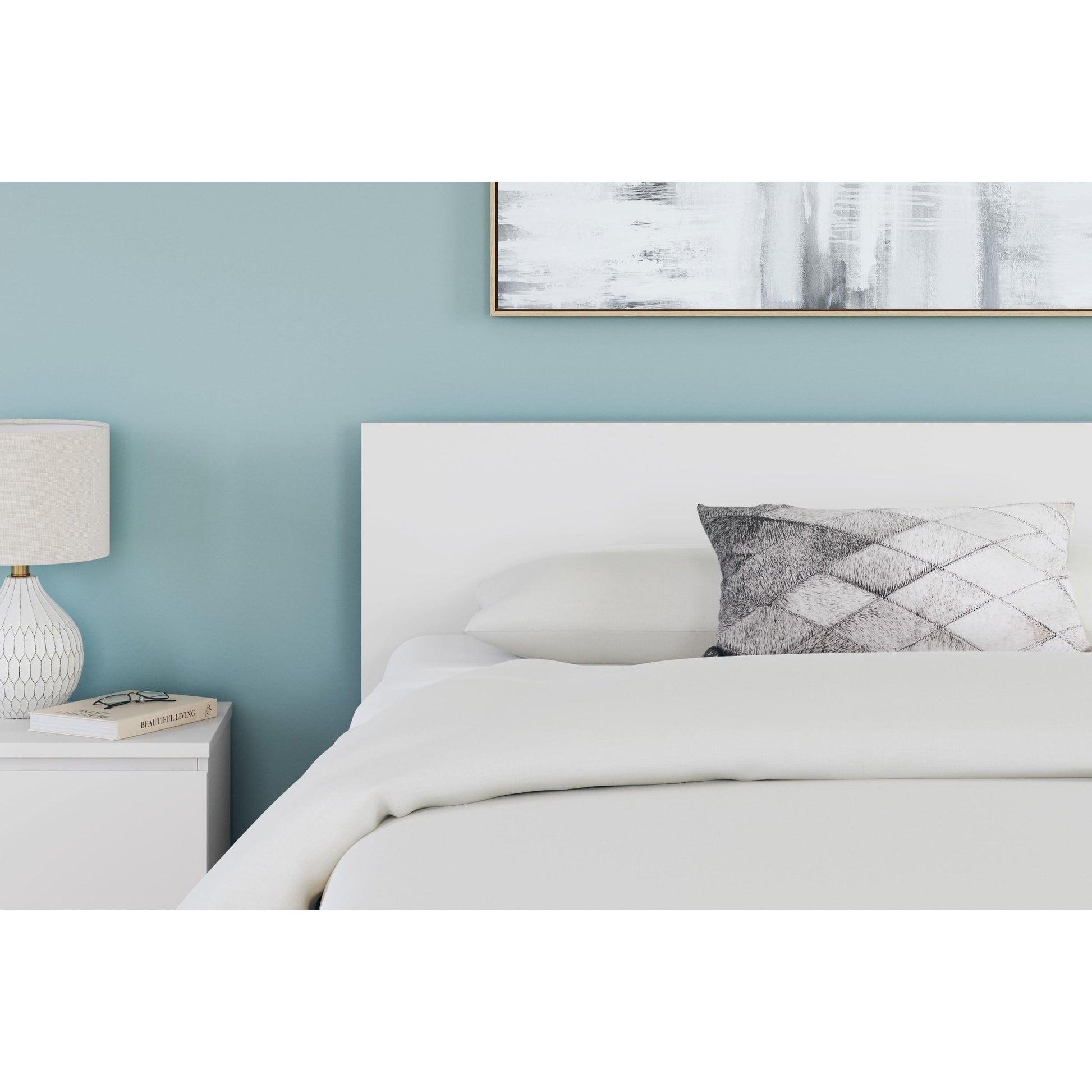 Signature Design by Ashley Onita EB9630B8 Queen Panel Platform Bed - American Furniture of Slidell