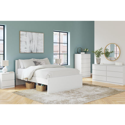 Signature Design by Ashley Onita EB9630B8 Queen Panel Platform Bed - American Furniture of Slidell