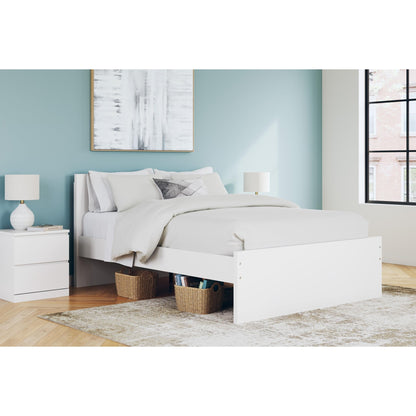Signature Design by Ashley Onita EB9630B8 Queen Panel Platform Bed - American Furniture of Slidell