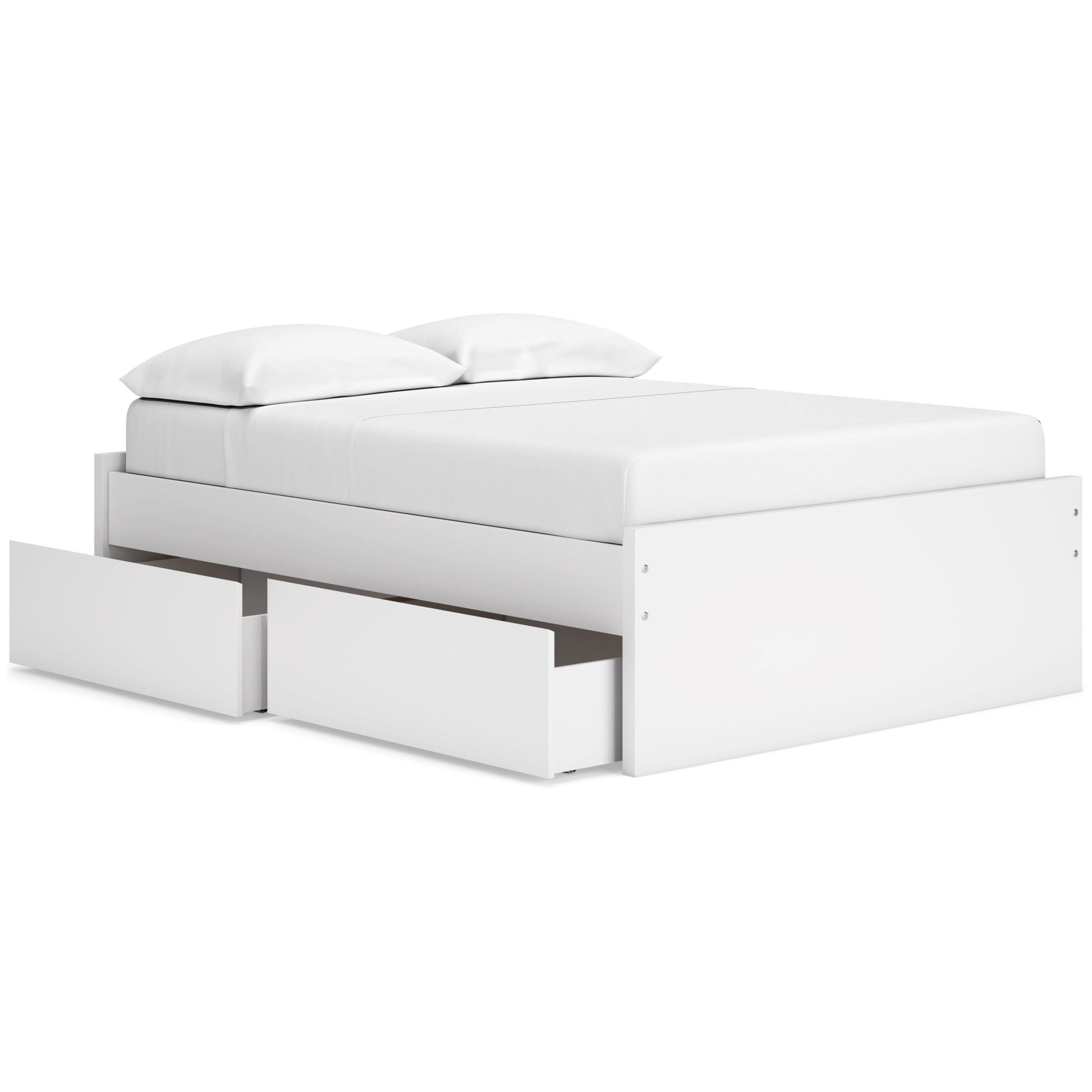 Signature Design by Ashley Onita EB9630B9 Full Platform Bed with 1 Side Storage - American Furniture of Slidell