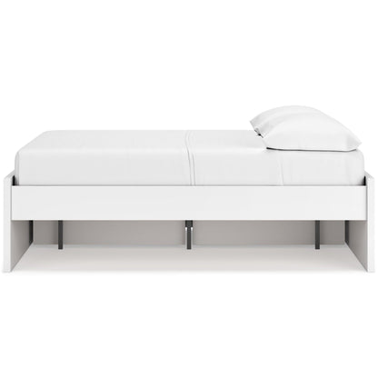 Signature Design by Ashley Onita EB9630B9 Full Platform Bed with 1 Side Storage - American Furniture of Slidell