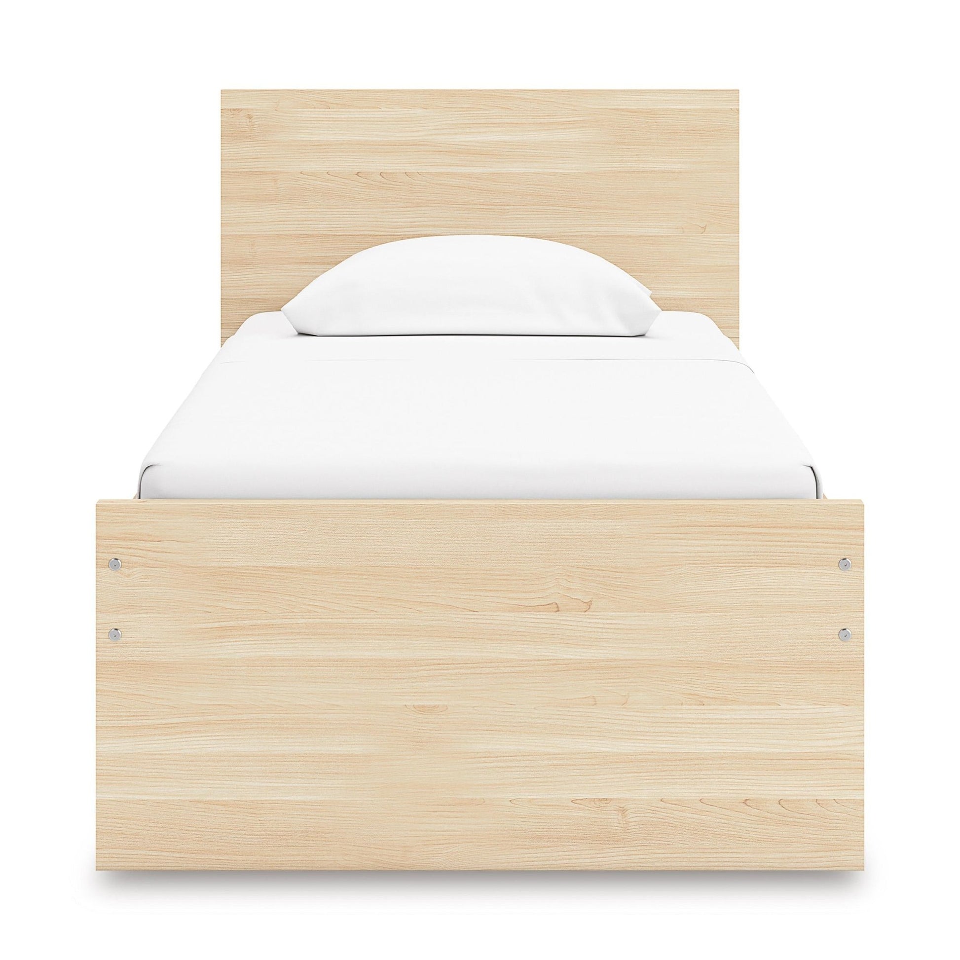 Signature Design by Ashley Onita EB9632B10 Twin Panel Platform Bed with 1 Side Storage - American Furniture of Slidell