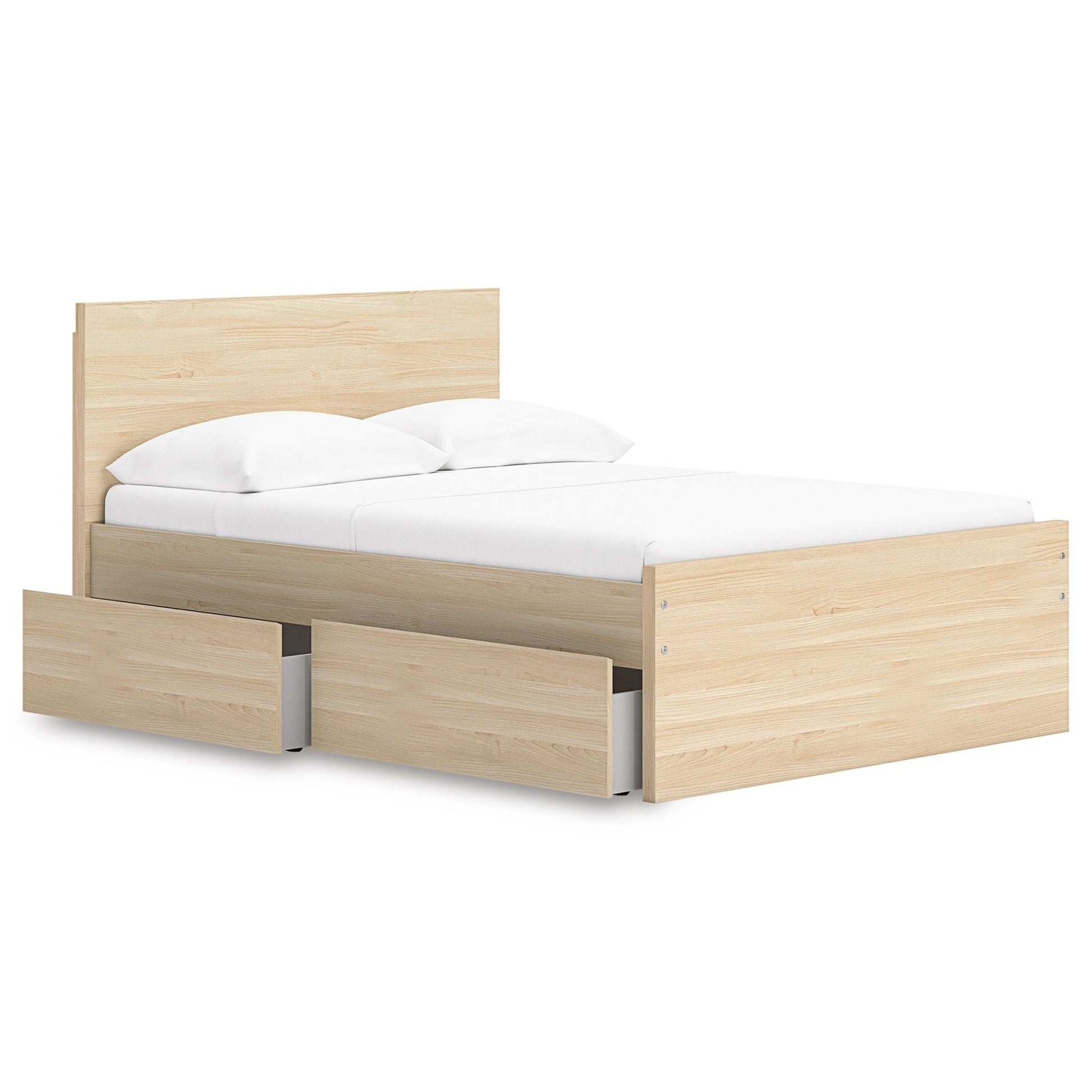 Signature Design by Ashley Onita EB9632B11 Full Panel Platform Bed with 1 Side Storage - American Furniture of Slidell