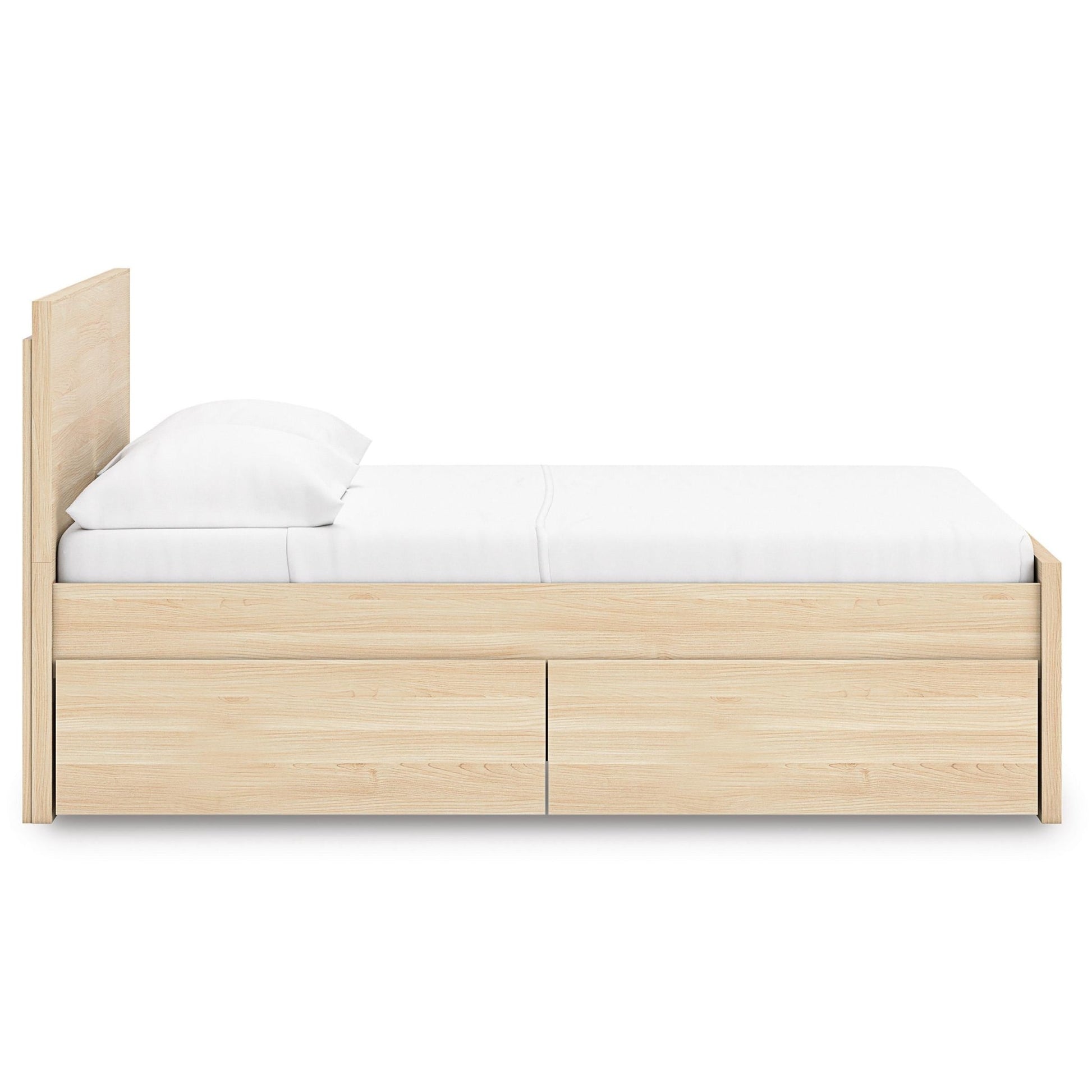 Signature Design by Ashley Onita EB9632B11 Full Panel Platform Bed with 1 Side Storage - American Furniture of Slidell