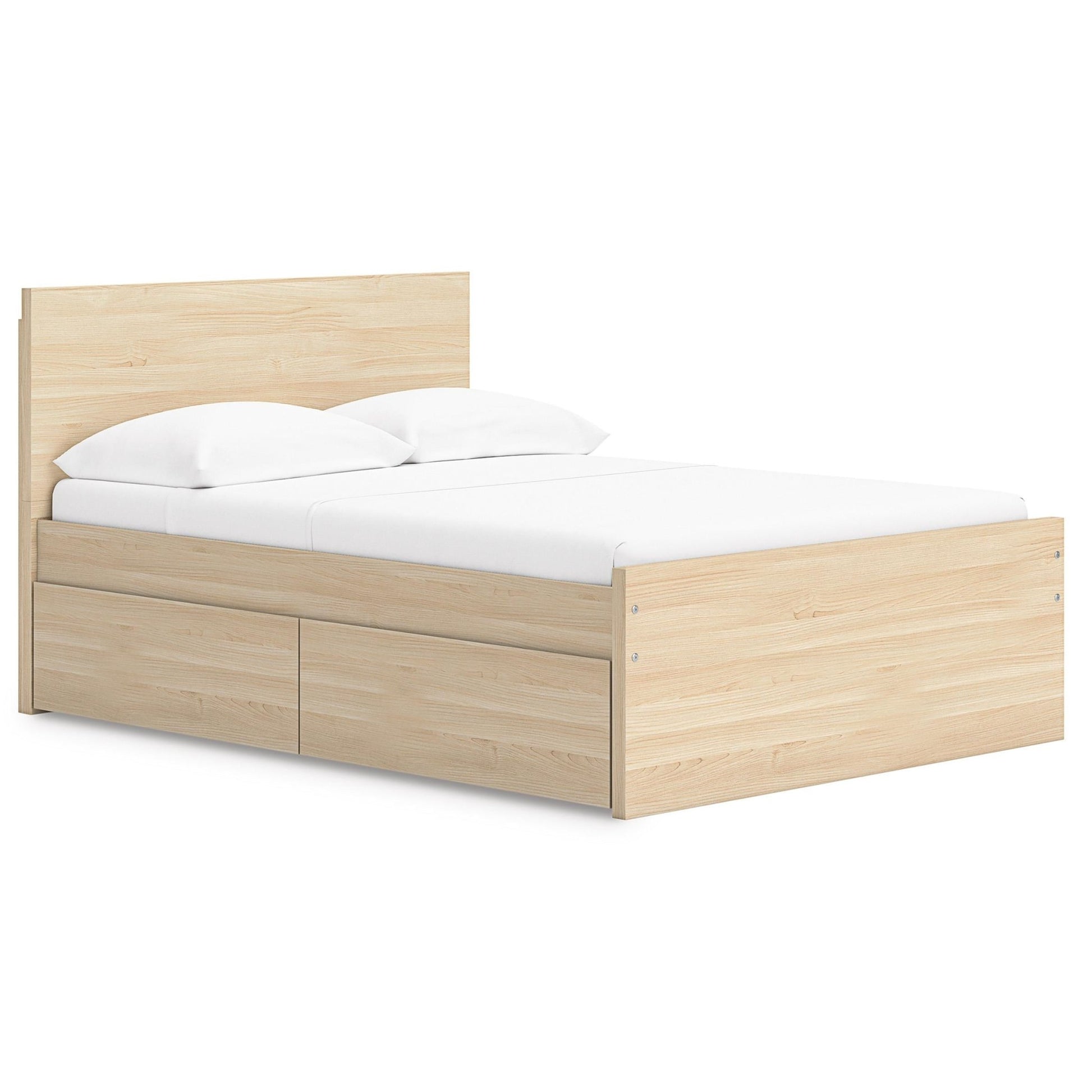 Signature Design by Ashley Onita EB9632B11 Full Panel Platform Bed with 1 Side Storage - American Furniture of Slidell
