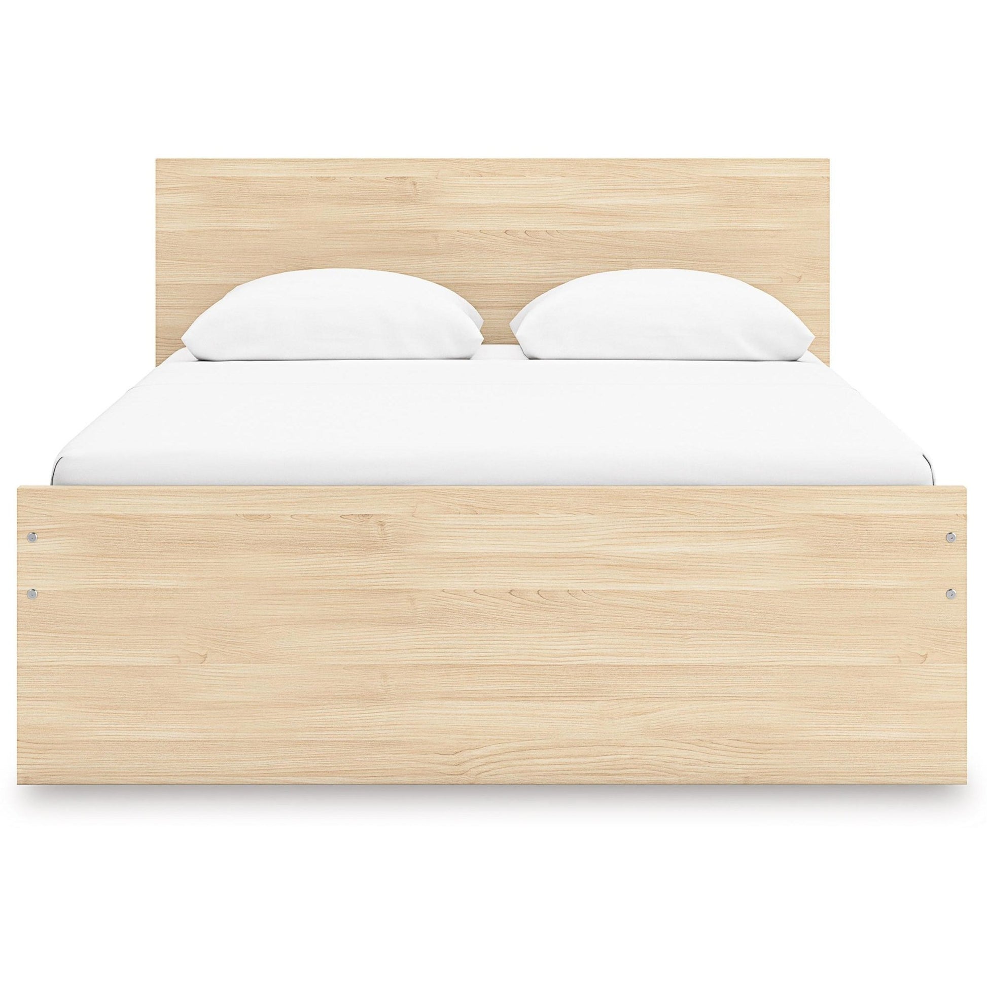 Signature Design by Ashley Onita EB9632B12 Queen Panel Platform Bed with 1 Side Storage - American Furniture of Slidell