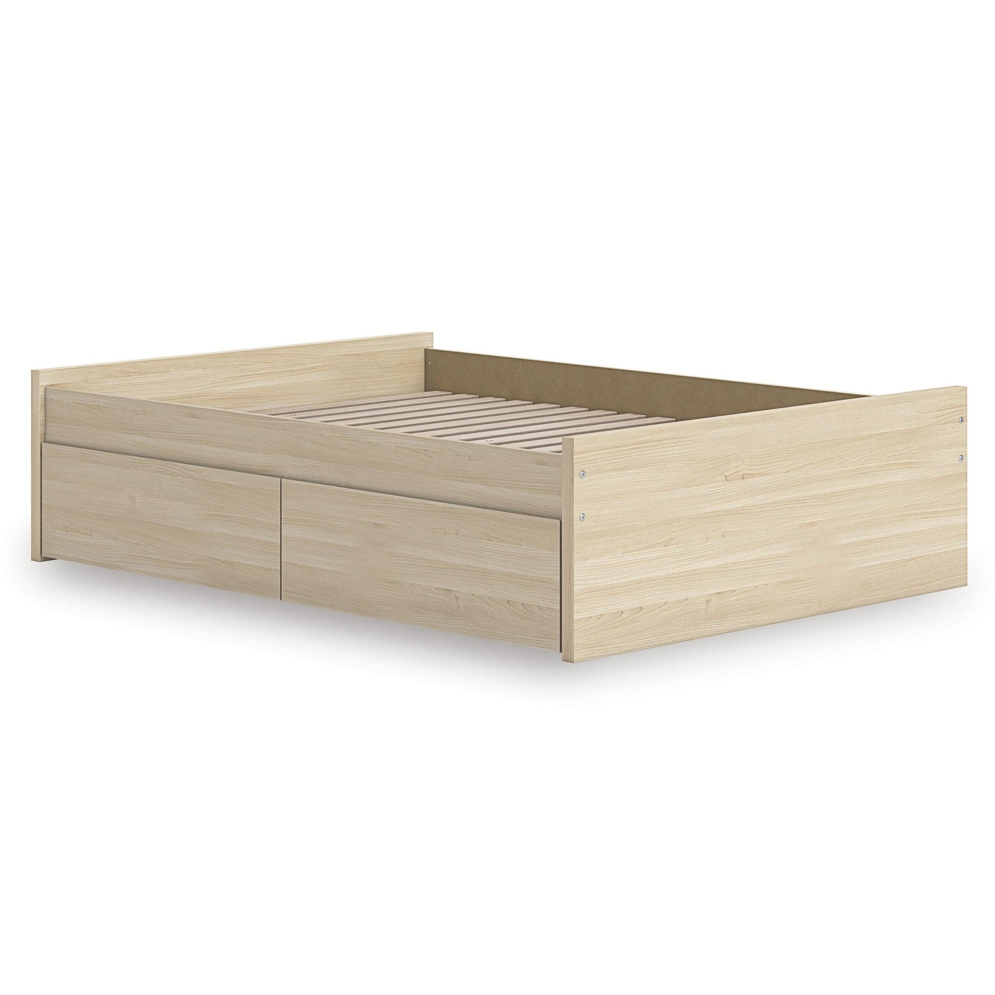 Signature Design by Ashley Onita EB9632B14 Full Platform Bed with 2 Side Storage - American Furniture of Slidell