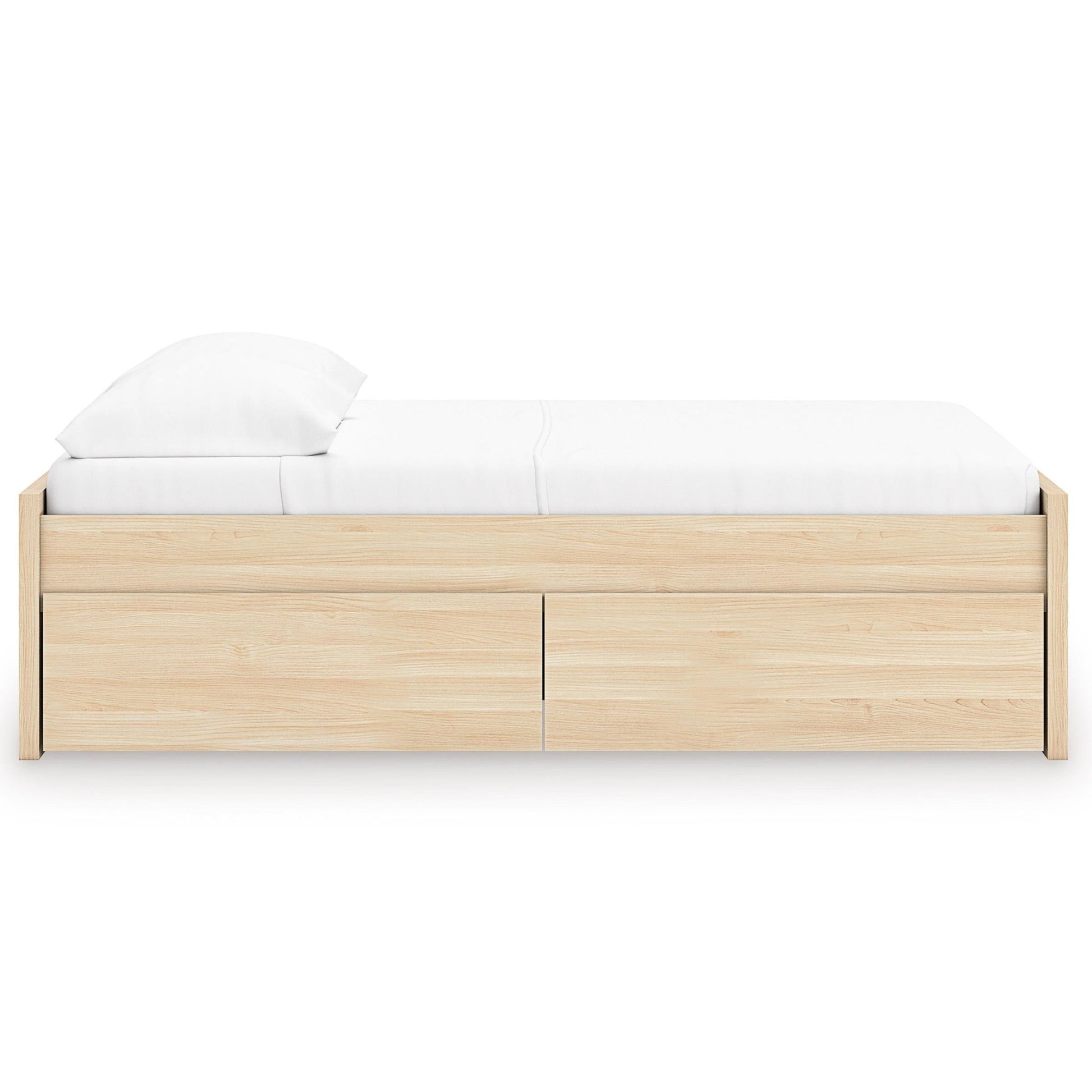 Signature Design by Ashley Onita EB9632B14 Full Platform Bed with 2 Side Storage - American Furniture of Slidell