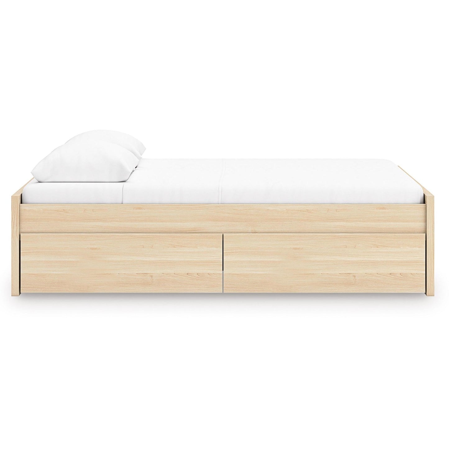 Signature Design by Ashley Onita EB9632B15 Queen Platform Bed with 2 Side Storage - American Furniture of Slidell