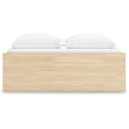 Signature Design by Ashley Onita EB9632B15 Queen Platform Bed with 2 Side Storage - American Furniture of Slidell