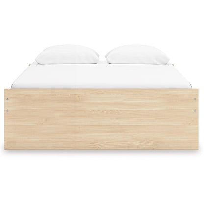 Signature Design by Ashley Onita EB9632B15 Queen Platform Bed with 2 Side Storage - American Furniture of Slidell