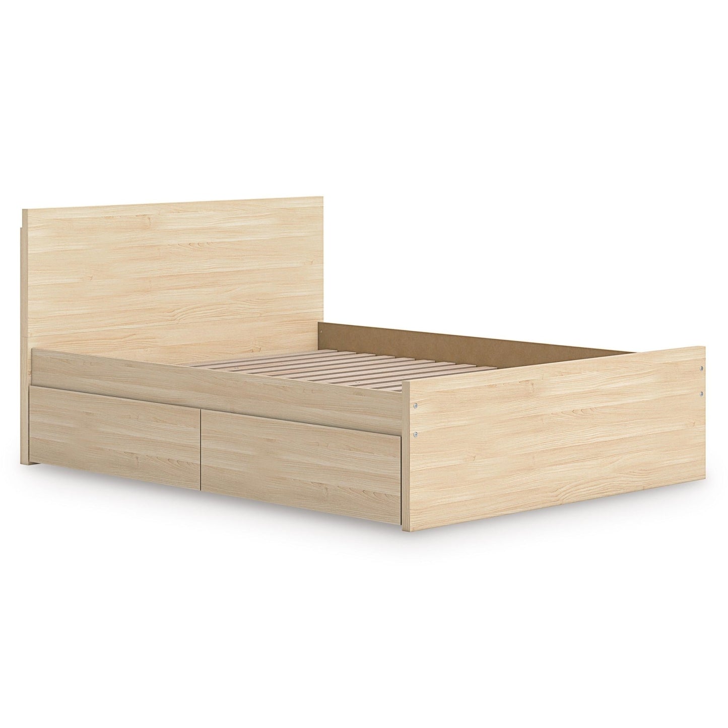 Signature Design by Ashley Onita EB9632B17 Full Panel Platform Bed with 2 Side Storage - American Furniture of Slidell