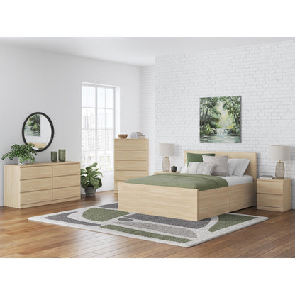 Signature Design by Ashley Onita EB9632B17 Full Panel Platform Bed with 2 Side Storage - American Furniture of Slidell