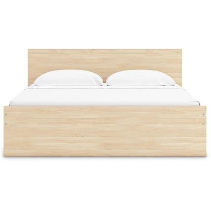 Signature Design by Ashley Onita EB9632B18 Queen Panel Platform Bed with 2 Side Storage - American Furniture of Slidell