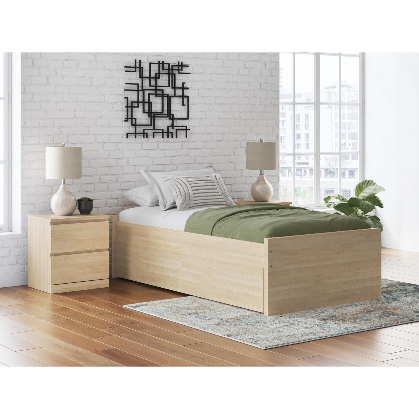 Signature Design by Ashley Onita EB9632B2 Full Platform Bed - American Furniture of Slidell