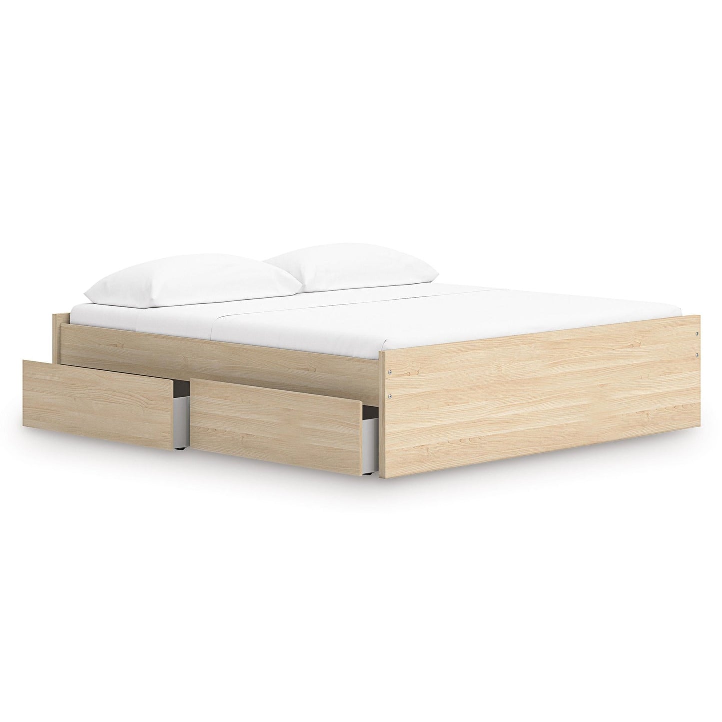 Signature Design by Ashley Onita EB9632B20 King Platform Bed with 1 Side Storage - American Furniture of Slidell