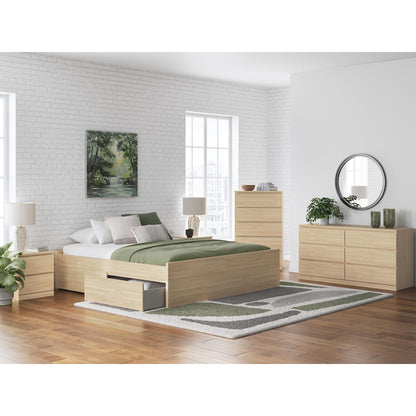Signature Design by Ashley Onita EB9632B20 King Platform Bed with 1 Side Storage - American Furniture of Slidell