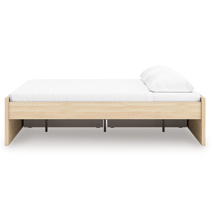 Signature Design by Ashley Onita EB9632B20 King Platform Bed with 1 Side Storage - American Furniture of Slidell