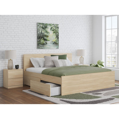 Signature Design by Ashley Onita EB9632B23 King Panel Platform Bed with Storage - American Furniture of Slidell