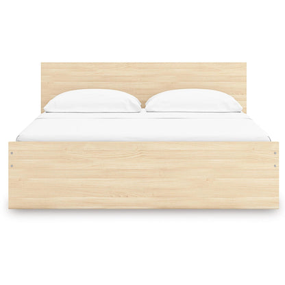 Signature Design by Ashley Onita EB9632B24 King Panel Platform Bed with 2 Side Storage - American Furniture of Slidell