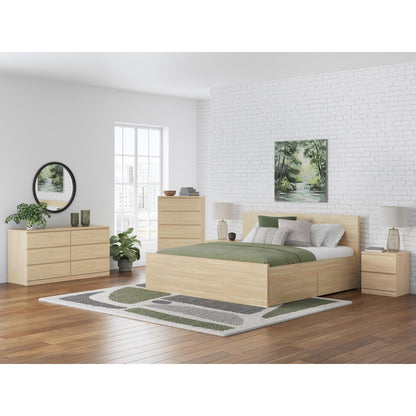 Signature Design by Ashley Onita EB9632B24 King Panel Platform Bed with 2 Side Storage - American Furniture of Slidell